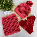 Kids Gift Set: Hat, Cowl, Mittens