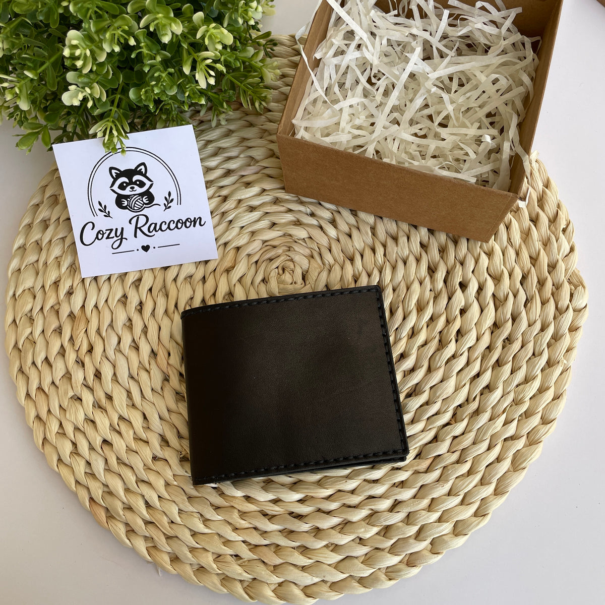 Handmade Genuine Leather Wallet (6 cards)