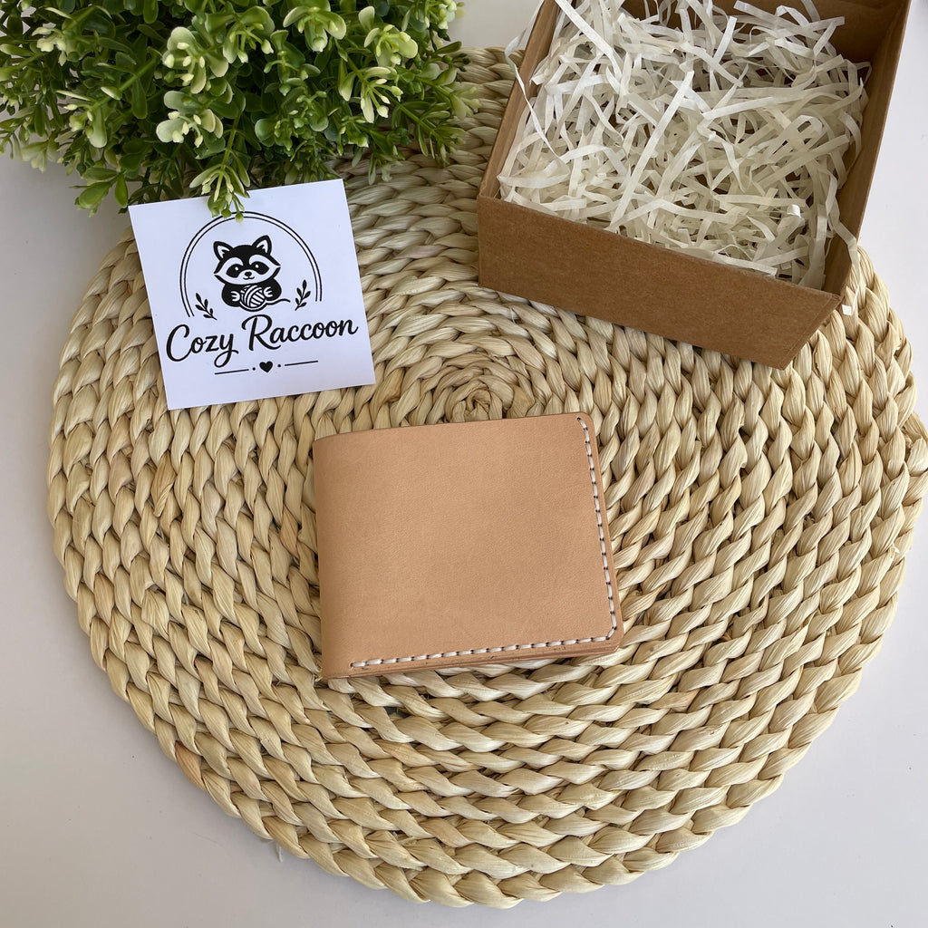 Handmade Genuine Leather Wallet (4 cards)