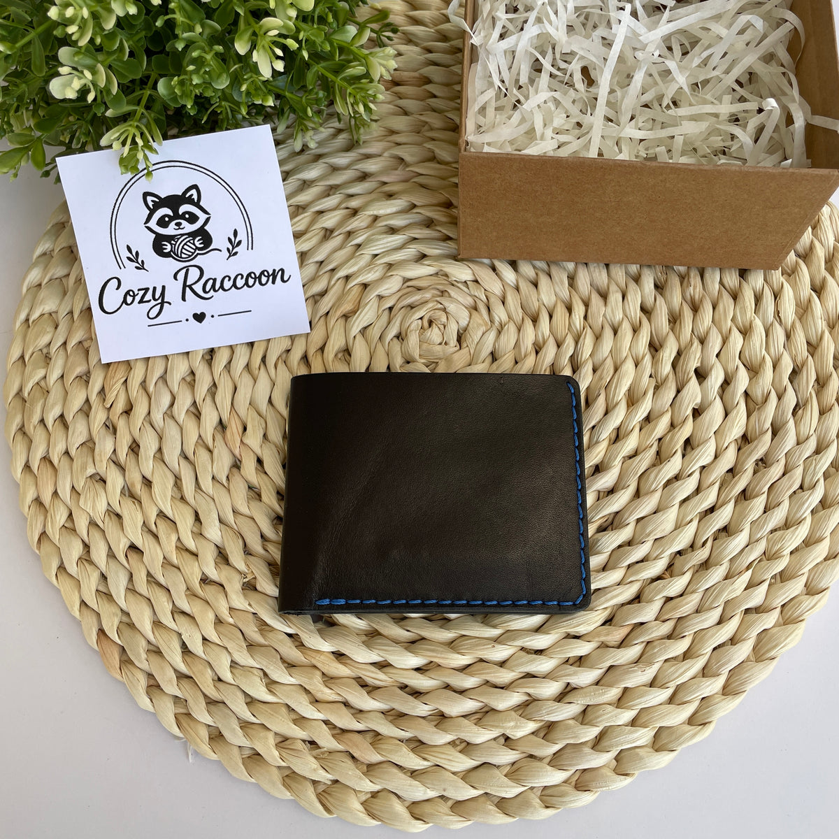 Handmade Genuine Leather Wallet (4 cards)